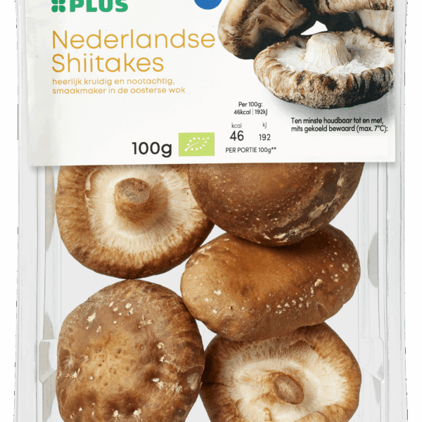 Biologisch PLUS Shiitake biologisch - PLUS