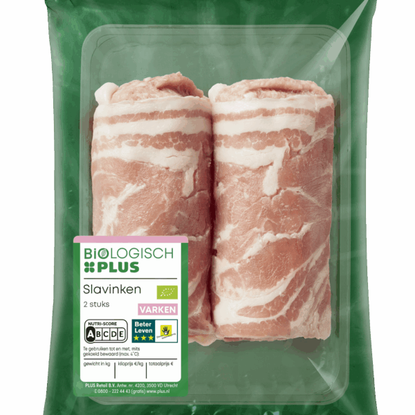 Biologisch PLUS Slavinken 2 stuks - PLUS