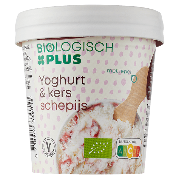 Biologisch PLUS Yoghurt & Kers - PLUS
