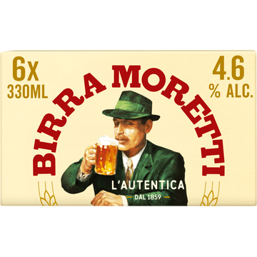 Birra Moretti L'Autentica Bier Blik - JUMBO