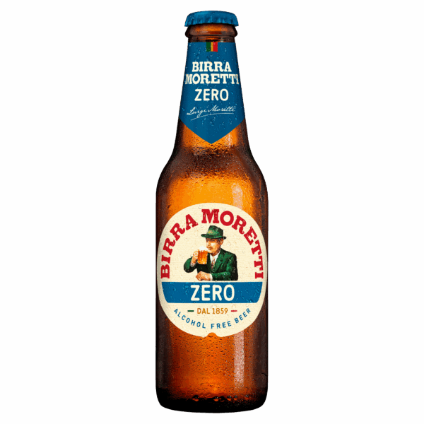 Birra Moretti Zero 0.0 bier fles - PLUS