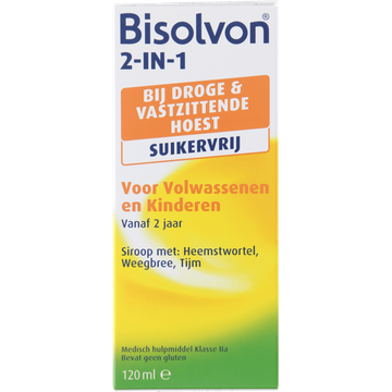 Bisolvon 2-In-1 hoestdrank suikervrij - JUMBO
