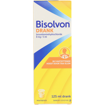 Bisolvon Elixer Forte hoestdrank 125 ml (8 mg/ 5 ml) - JUMBO