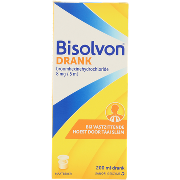Bisolvon Elixer Forte hoestdrank 200 ml - JUMBO