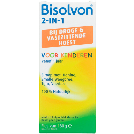 Bisolvon Hoestdruppels 2 in 1 kinderen - Dirk