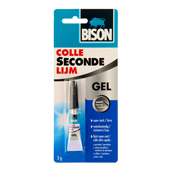 Bison Secondelijm Gel - PLUS