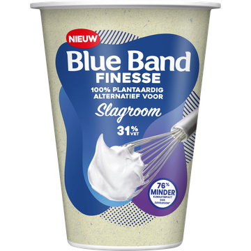 Blue Band Finesse 100% Plantaardig Slagroom - JUMBO
