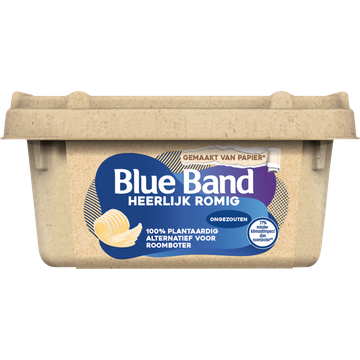 Blue Band Heerlijk Romig Ongezouten 100% Plantaardig Alternatief voor Roomboter - JUMBO