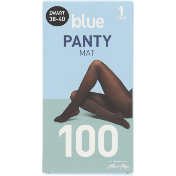 Blue Panty Zwart 100 Denier Maat 38-40 - Albert Heijn