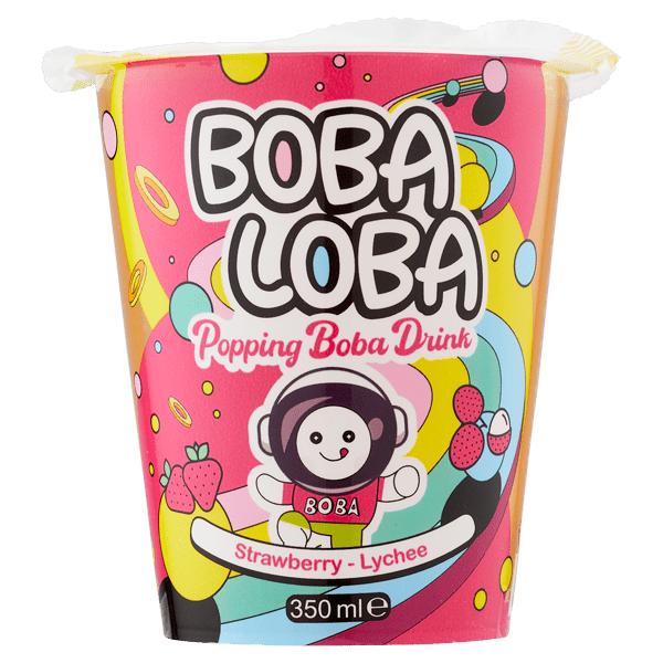Boba Loba Strawberry Lychee - PLUS