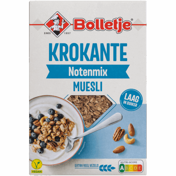 Bolletje Krokante Muesli Notenmix - PLUS