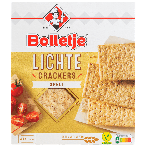 Bolletje Lichte crackers spelt - Dirk