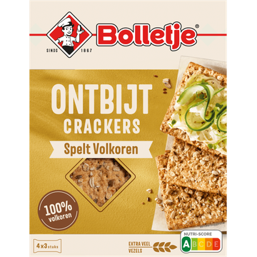 Bolletje Ontbijt Crackers Spelt Volkoren - JUMBO