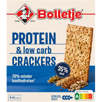 Bolletje Protein & Low Carb Crackers - JUMBO