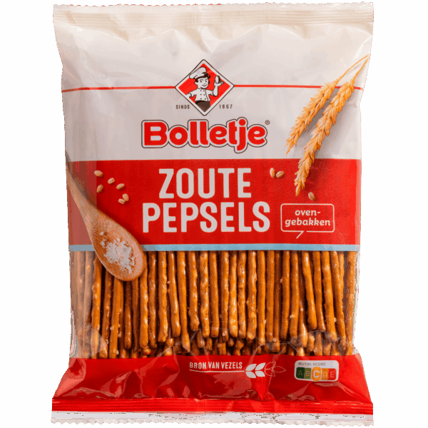 Bolletje Zoute Pepsels - PLUS