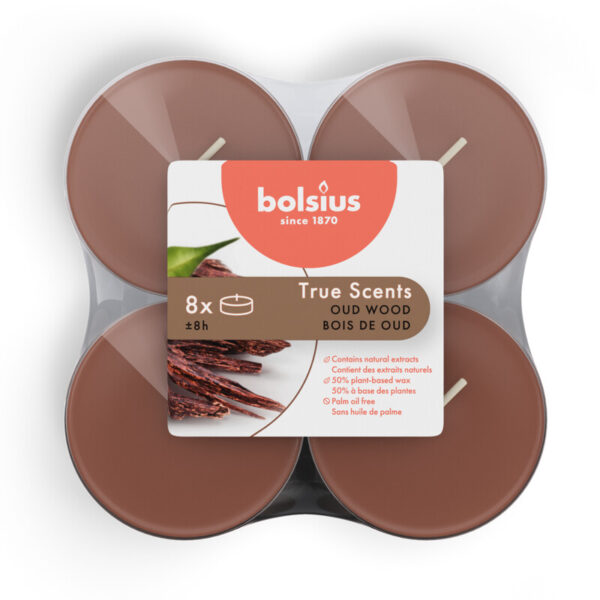 Bolsius Geurlichten Maxi True Scents Old Wood - Albert Heijn