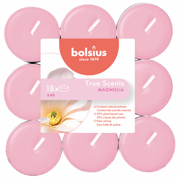 Bolsius Geurtheelicht true scents magnolia - PLUS