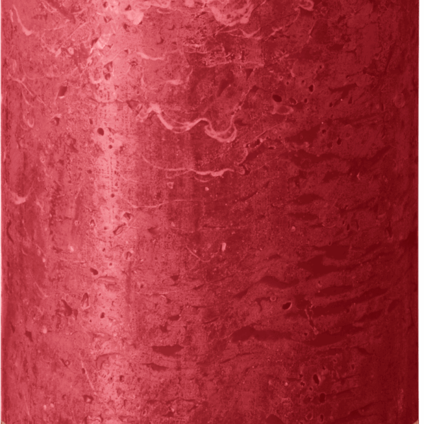 Bolsius Rustiek Shine 190/68 Delicate Red - PLUS