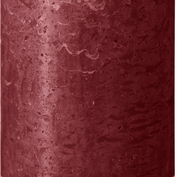 Bolsius Rustiek stompkaars 190/68 Velvet Red - PLUS