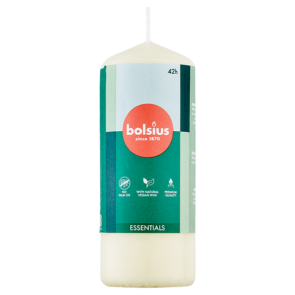 Bolsius Stompkaars 150/58 Soft Pearl - PLUS