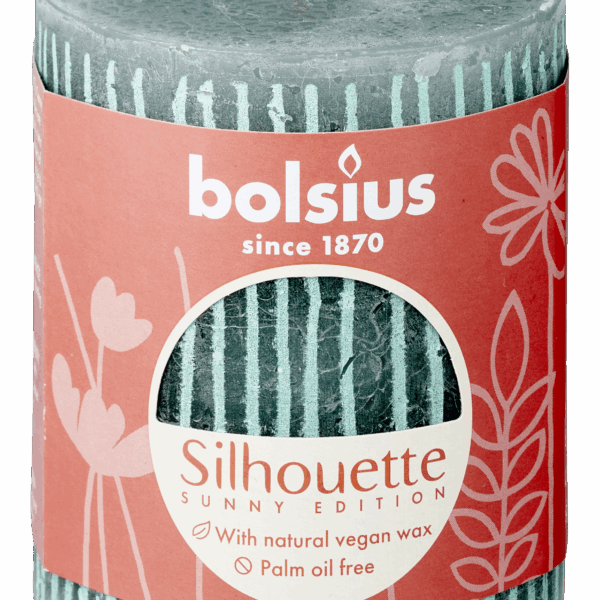 Bolsius Stompkaars 80/68 Rustic Jade Green - PLUS
