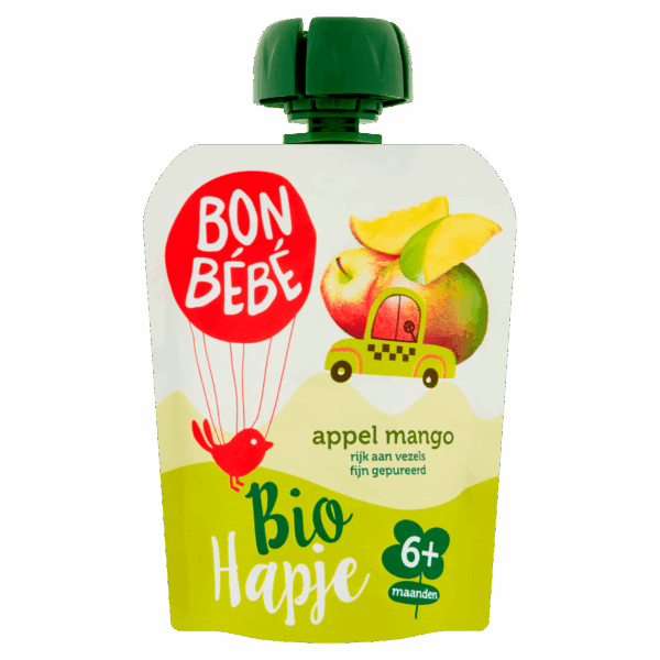 Bonbebe Bio 6+ Appel Mango - PLUS