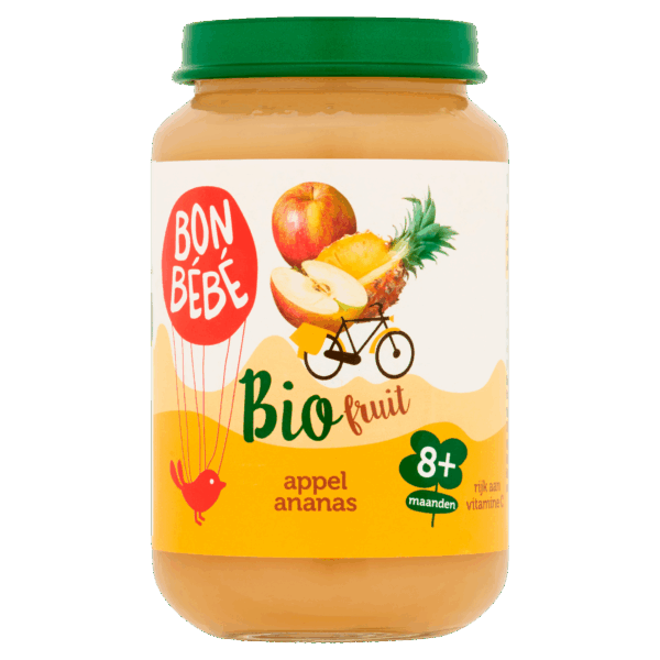 Bonbebe Bio 8mF0801 appel ananas - PLUS