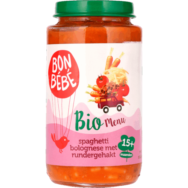 Bonbebe Bio M1514 Spaghetti Bolognese - PLUS