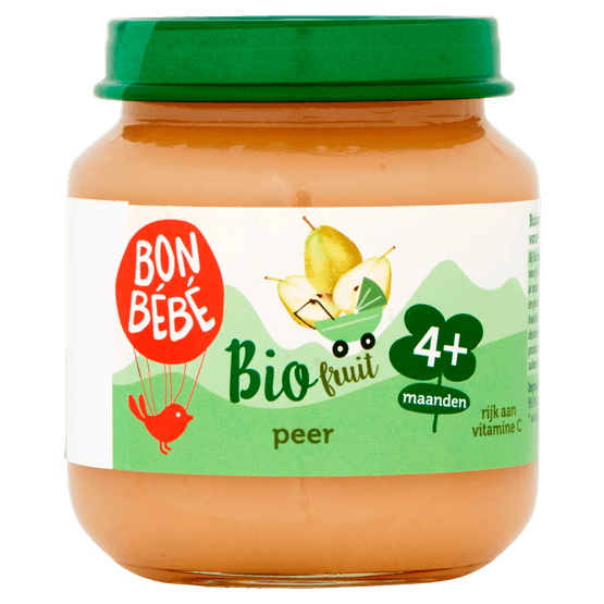 Bonbébé Biofruit 4+ maanden peer - Dirk