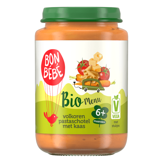 Bonbébé Biomenu pastaschotel met kaas 6+ maanden - Dirk