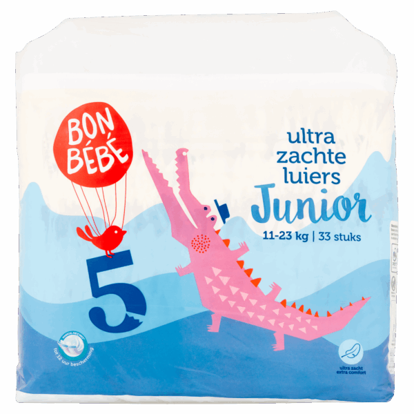 Bonbebe Luiers maat 5 junior 11-23 kg - PLUS