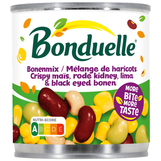 Bonduelle Bonenmix maïs/kidneybonen/limabonen - Dirk