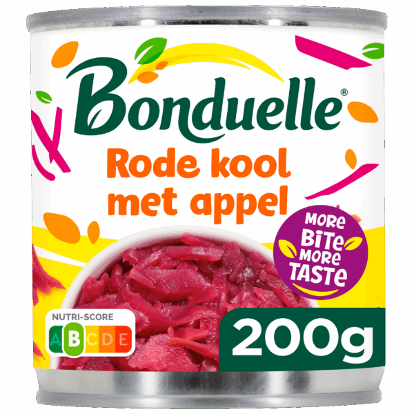 Bonduelle Rode kool met appel - PLUS