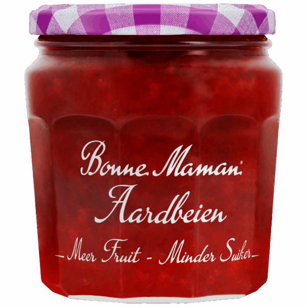 Bonne Maman Meer fruit minder suiker aardbei - PLUS
