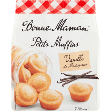 Bonne Maman Petits Muffins Vanille de Madagascar - JUMBO