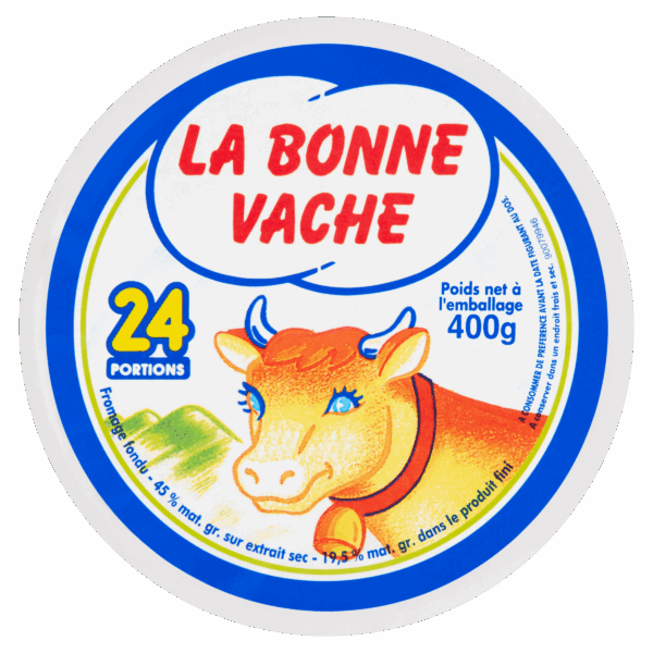 Bonne Vache Smeerkaaspuntjes 24 porties - PLUS