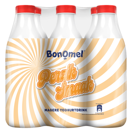 Bonomel Yoghurtdrink perzik - Dirk