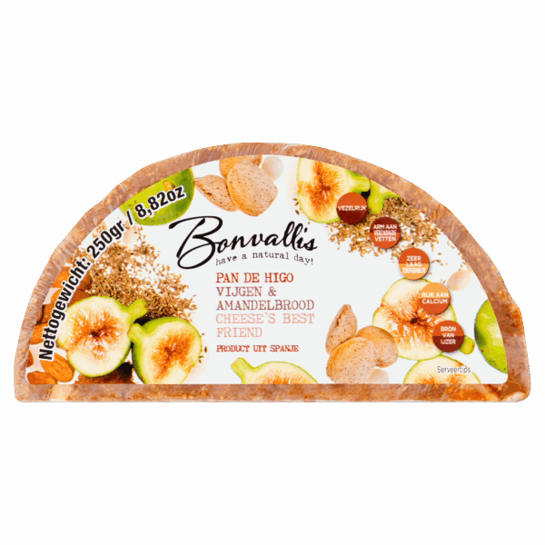 Bonvallis Vijgen en Amandelbrood - PLUS