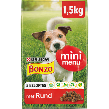 Bonzo Mini Menu Hondenvoer met Rund - JUMBO