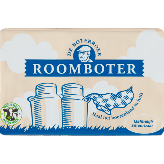 Boterboer Roomboter goudwikkel ongezouten - Dirk