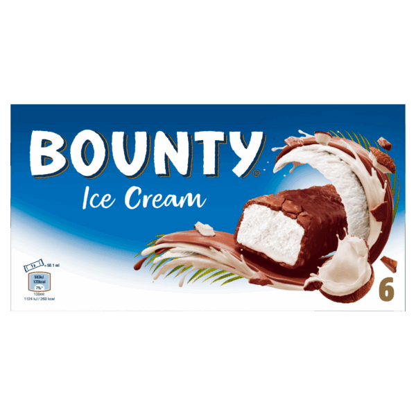 Bounty Melk Chocolade Kokos Ijsjes - PLUS