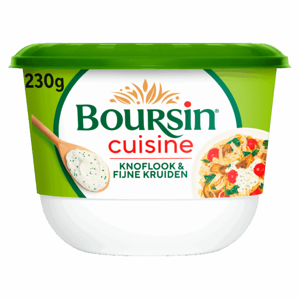 Boursin Cuisine Knoflook & Fijne Kruiden - PLUS