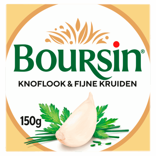 Boursin Roomkaas knoflook & kruiden - PLUS