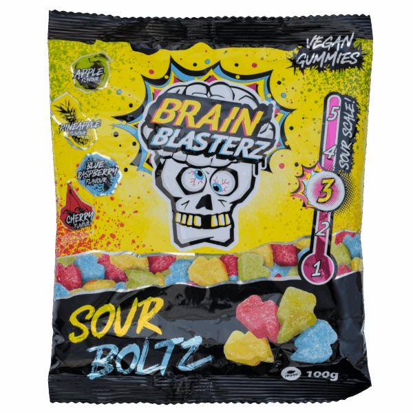 Brain Blasterz Sour Boltz - PLUS