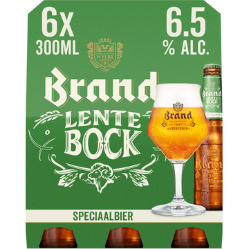 Brand Lentebock Bier Fles - JUMBO