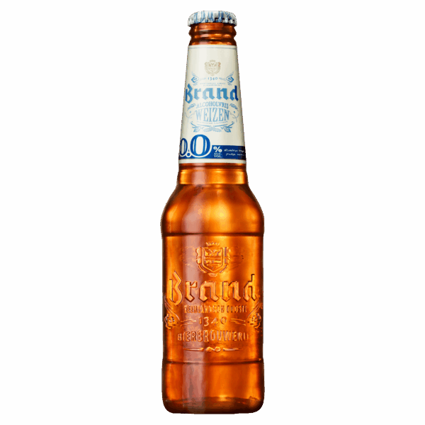 Brand Weizen 0.0 Bier Fles - PLUS