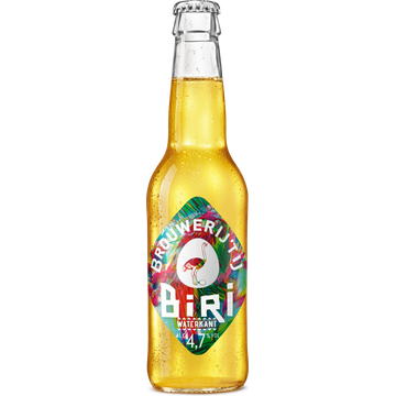 Brouwerij 't IJ Biri Tropical Lager Fles 330ML - JUMBO