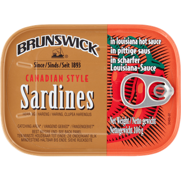 Brunswick Canadian Style Sardines Haring - JUMBO