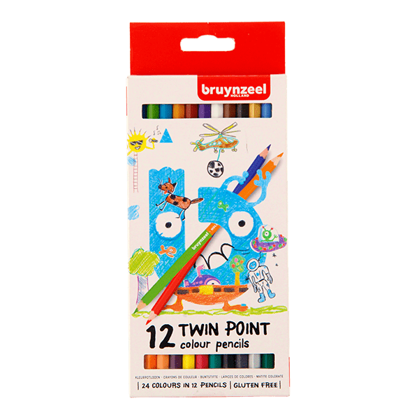 Bruynzeel Twin Point Kleurpotloden - PLUS