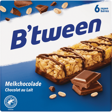 B'tween Mueslireep Melkchocolade - JUMBO